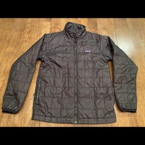 Black Patagonia Nanopuff Jacket - size medium / 10